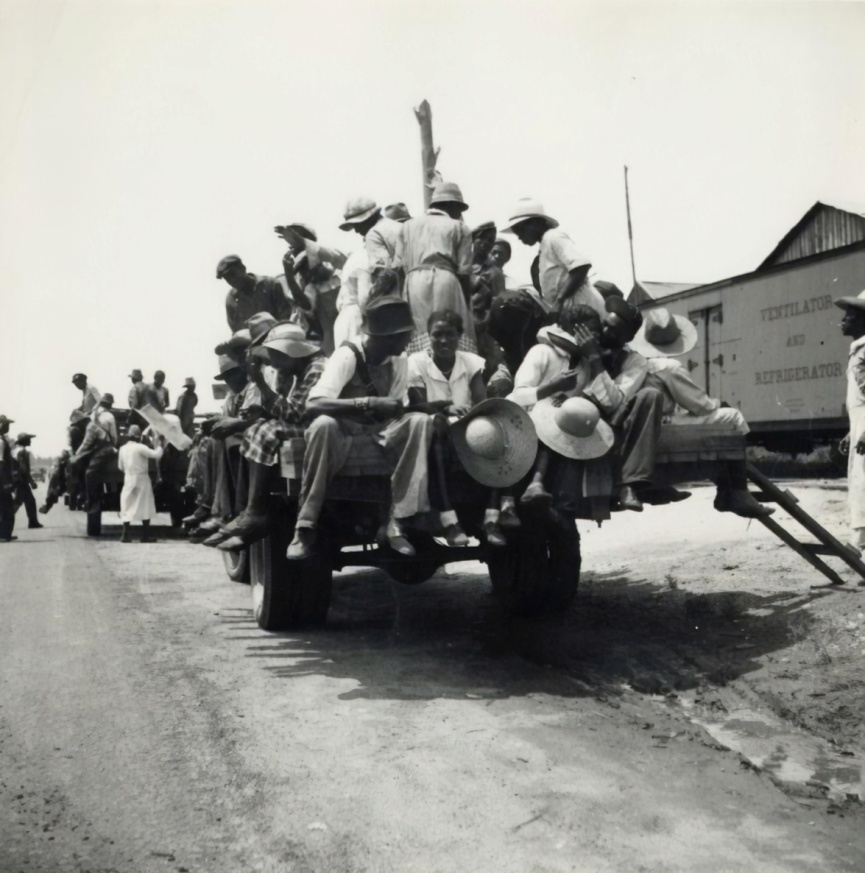 an old photograph depicting African-Americans