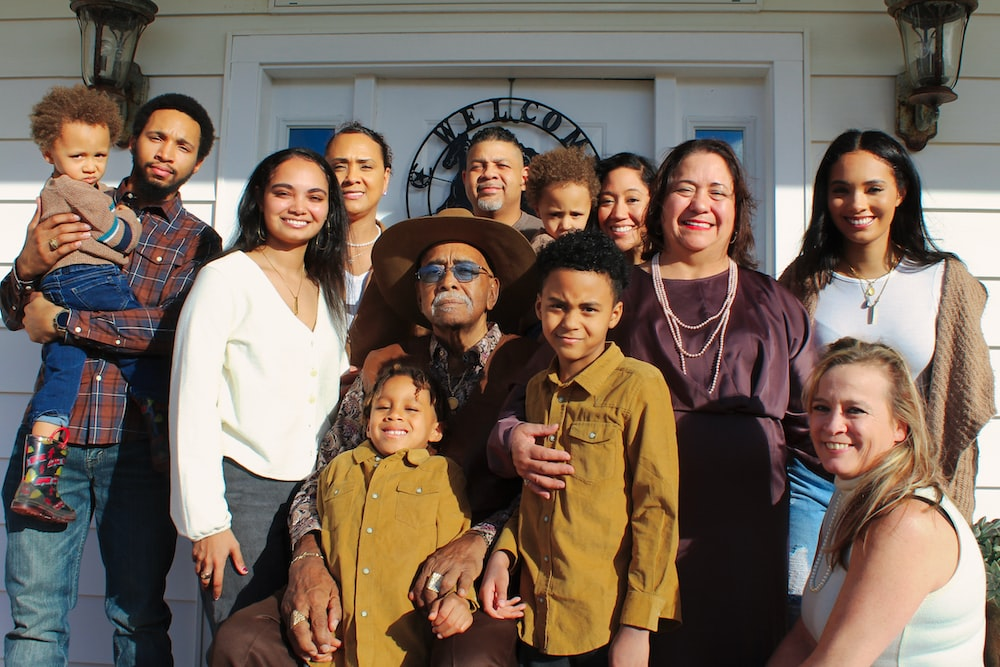 A Latino family