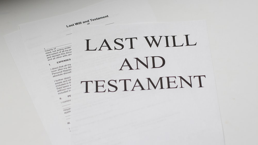 Documents titled “Last Will And Testament”