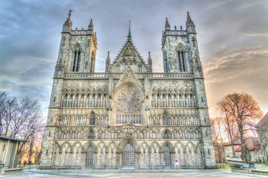 The Nidaros Cathedral in Norway