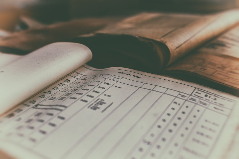 An old ledger