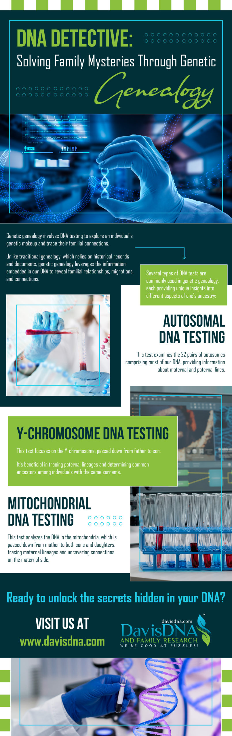 DNA Detective: Solving Family Mysteries Through GeneticGenealogy